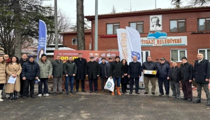 Eskişehir Büyükşehir’den arıcılara yemi desteği