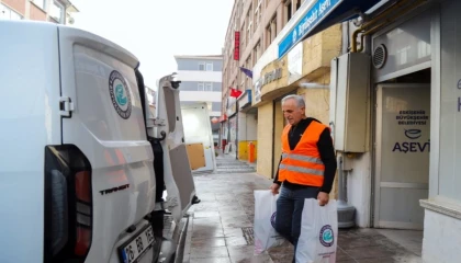 Eskişehir’de ihtiyaç sahiplerine hijyen desteği