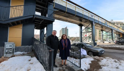 Gaziantep’te Abdülhadi Çelik Üst Geçidi hizmete girdi