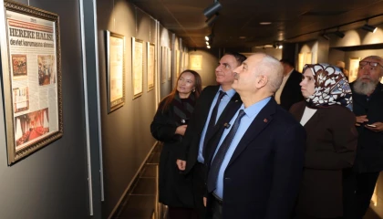 Gebze basın tarihi sergisi sanatseverlerle buluştu