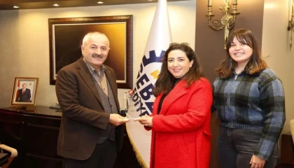 Gebze’de sağlık ocağı çalışanlarından Başkan Büyükgöz’e ziyaret