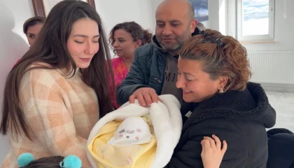 “Geçici Koruyucu Aile” 100’üncü bebeği Ege Berk, Samsun’da koruyucu ailesiyle buluştu