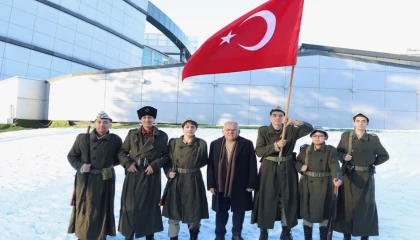 Genç KAYMEK’ten Sarıkamış’a saygı duruşu