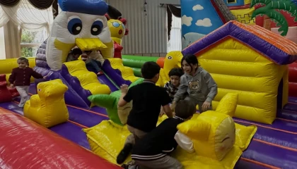 Gölcük’te çocuklar ara tatilde eğlendi