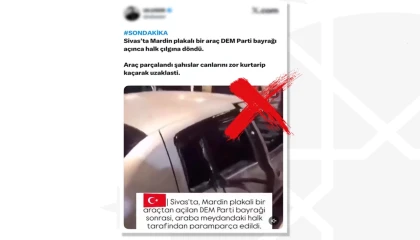 İletişim’den ’Sivas’ta linç girişimi’ iddiasına yalanlama