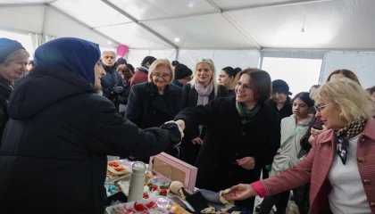 İstanbul Maltepe’de ’Kadın El Emeği Pazarı’ açıldı