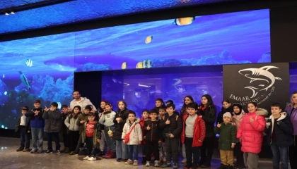 İstanbul’da Maltepeli çocuklar su altı dünyasını keşfetti