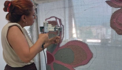 İZGİM Tufting Atölyesi yeni kadın girişimcileri yetiştiriyor