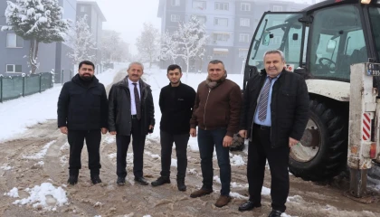 İzmit’ten muhtarlara kış çalışmaları ziyareti