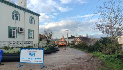 Kandıra’nın altyapı İSU ile geleceğe hazırlanıyor