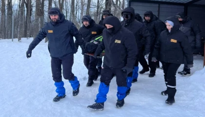 Kartepe Kuzuyayla’da kış tatbikatı