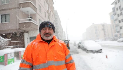 Kayseri Kocasinan’dan karla duraksız mücadele