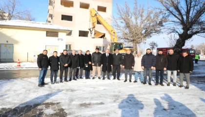Kayseri Melikgazi Aydınlıkevler’de dönüşüm başladı