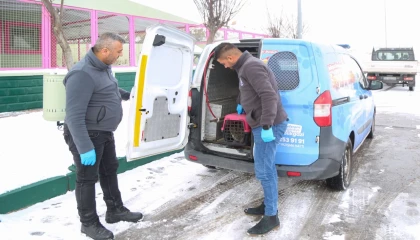 Kayseri Melikgazi’nin ’Sevimli Dost Ambulansı’ boş durmadı