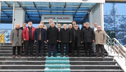 KAYSO yönetimi ERÜ’nün projelerini dinledi