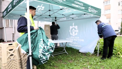 Kocaeli Büyükşehir’de taziye sürecinde de vatandaşın yanında