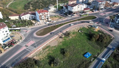 Kocaeli Gebze’de trafik dönel kavşaklarla rahatlıyor