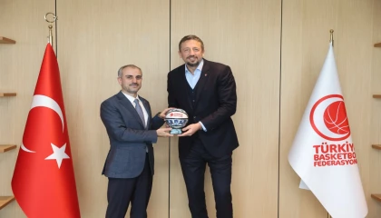 Kocaeli Çayırova’dan Basketbol Federasyonu’na ziyaret