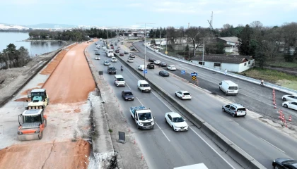 Kocaeli’de Başiskele Koridor Projesi’nde ilk bağlantı trafiğe açıldı