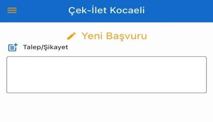 Kocaeli’de ’Çek İlet’e 5 binin üzerinde talep iletildi