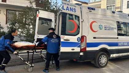 Kocaeli’de ’Hasta Nakil Ambulans’ı bir yılda 46 bin kişiye ulaştı