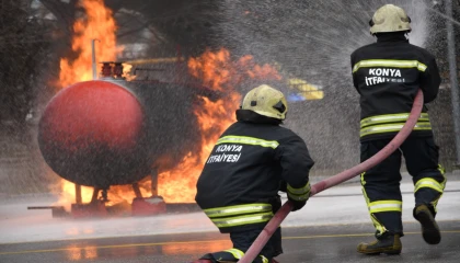 Konya İtfaiyesi 15 bini aşkın olaya müdahale etti