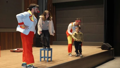 Konya Karatay’da okula ’sanat dolu mola’ etkinliği