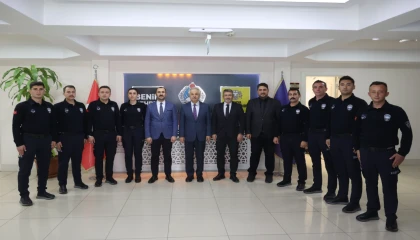 Konya’da komiserliği kazanan zabıta memurları görevde