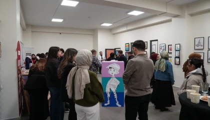 Konya’da Lise Medeniyet Akademileri’nde dönem sonu sergisi