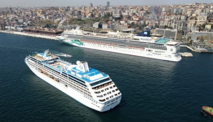 Kruvaziyer yolcusu 2 milyonu aştı... Kuşadası Limanı zirvede