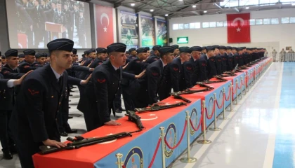 Kütahya’da 50. dönem uzman erbaş adayları yemin etti