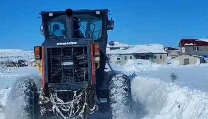 Malatya’da karla mücadele seferberliği​​​​​​​
