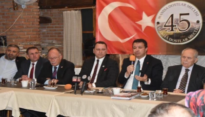 Manisa Dostlar Meclisi’nde Mahmut Arıkan konuk oldu