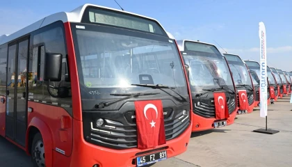 Manisa’da toplu taşımaya 12 yeni araç