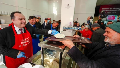 Manisa’da Kent Lokantası, Halk Mandıra ve Halk Ekmek hizmete açıldı