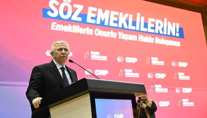 Mansur Yavaş emekliler buluşmasına katıldı