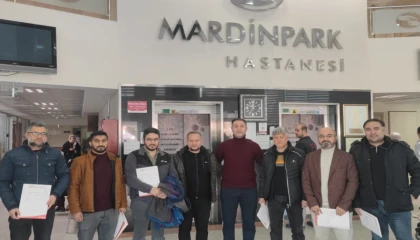 Mardin Park Hastanesi’nden gazetecilere geleneksel check-up
