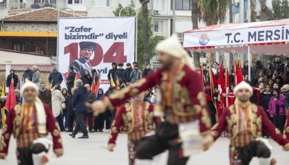 Mersin’de kurtuluş coşkusu