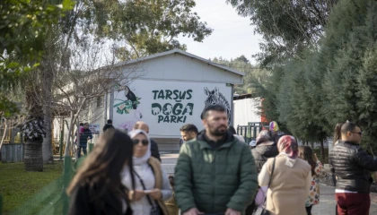 Mersin’de Tarsus Doğa Parkı yarıyıl tatilinde binlerce ziyaretçiyi ağırladı
