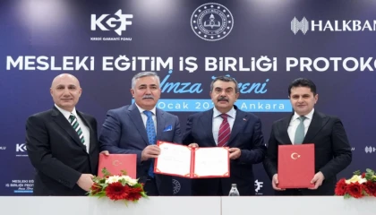Mesleki eğitimde girişimcilik desteği... 3,7 milyar TL’lik protokol imzalandı