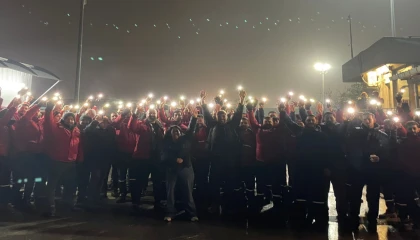 Migros depolarında işçiler taleplerini güncelledi