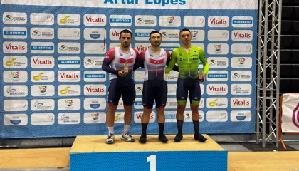 Milli bisikletçiler Portekiz’de kürsüyü paylaştı