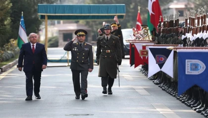 Milli Savunma Bakanı Güler, Özbekistanlı mevkidaşını ağırlıyor