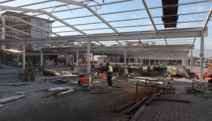 Muğla Yatağan modern pazaryerine kavuşuyor