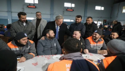 Mustafa Palancıoğlu saha çalışanlarıyla buluştu