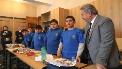 Mustafa Palancıoğlu Sanat Melikgazi’de öğrencilerle buluştu