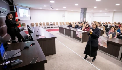 Narlıdereli edebiyatseverler Osman Balcıgil’i ağırladı