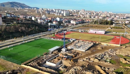 Ordu Altınordu’ya modern spor kompleksi yükseliyor