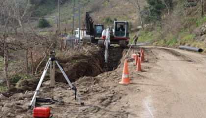 Ordu’da altyapı çalışmaları hız kesmeden sürüyor
