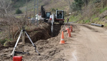 Ordu’da altyapı yatırımları hız kesmeden sürüyor